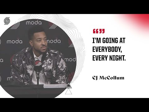 CJ McCollum: "I’m going at everybody, every night." | Trail Blazers vs. Suns | Oct 23, 2021