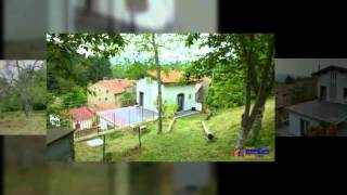 preview picture of video 'Toscana Montagna Pistoiese villa nuova libera 4 lati giardino terreno Panoramica'