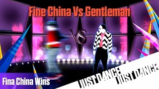 Just Dance 2014 - Fine China (Wins) Vs Gentleman | Battle