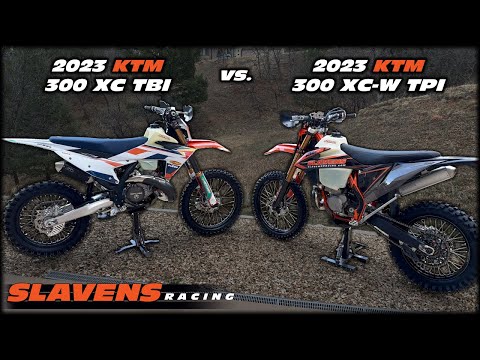 2023 KTM 300 XC TBI vs  300 XC W TPI