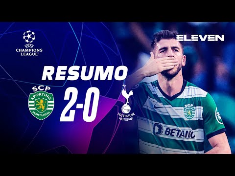 CHAMPIONS LEAGUE | Resumo do jogo: Sporting CP 2-0...