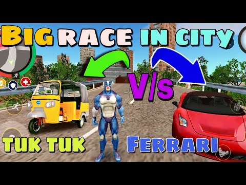 New update 5.3 | big race | rope hero vice town | rope hero game | naxeex | BLACK SPIDER 2.0 ||