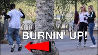 SINGING BURNIN&#39; UP BY JONAS BROTHERS IN PUBLIC!
