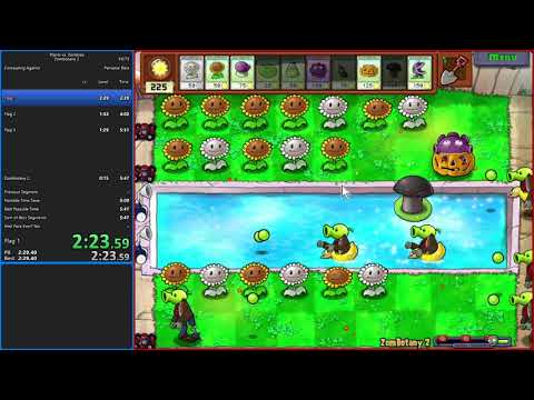 Plants vs. Zombies - Zombotany 2 Speedrun - 5:38