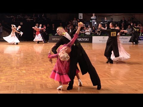 Dmitry Vorobiev - Oxana Skripnik RUS | Slow Foxtrot | WDSF Open Senior I Standard | GOC 2018