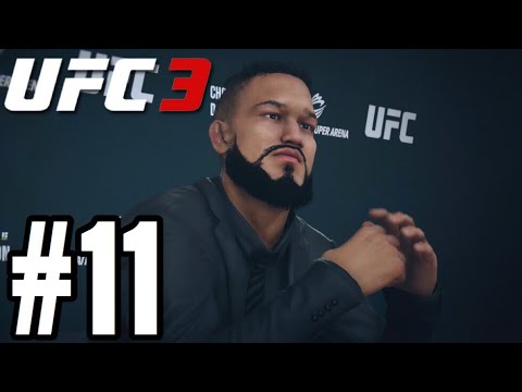 UFC 3 Bantamweight Career Mode Walkthrough Part 11 - RIVALRY OVER!