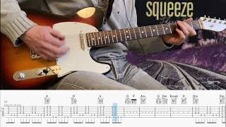 Third Rail - Squeeze - Guitar Cover &amp; Tab