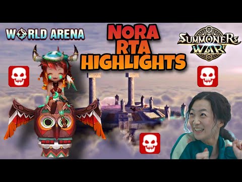 Nora (Fire Totemist) RTA Highlights - Summoners War