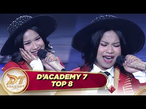 Wow! Penampilan April Bawakan "Hitam" Sukses Bakar Semangat Penonton! | D'Academy 7 Top 8