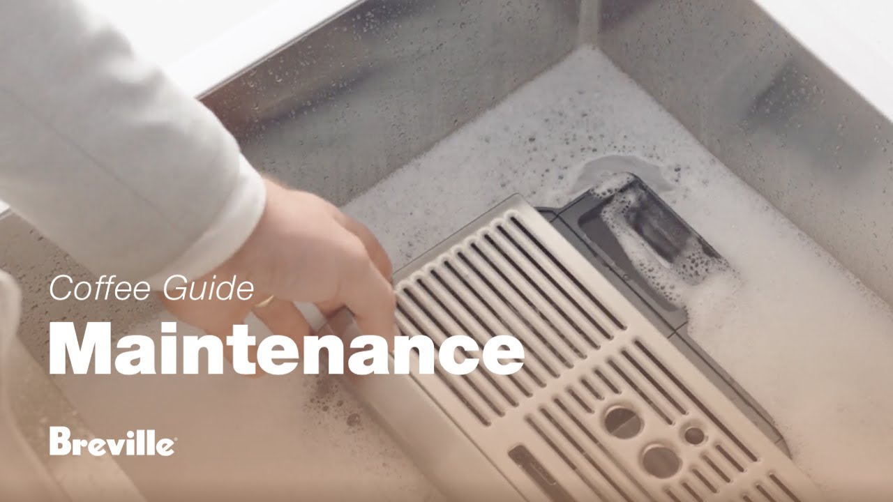 How to clean the drip tray