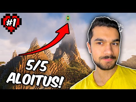 EEPPISIN Aloitus Ikinä!🤯 | Minecraft Hardcore