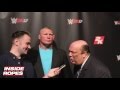 Brock Lesnar on Conor McGregor's recent comments on WWE Wrestlers