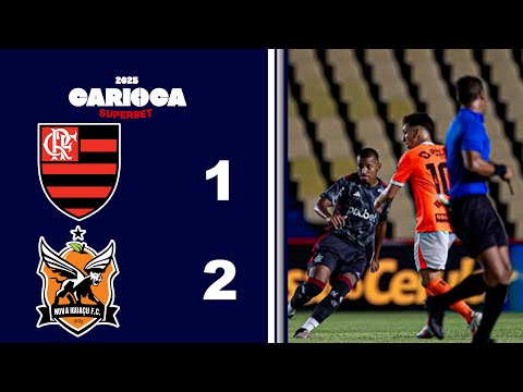 CARIOCA SUPERBET 2025 - TAÇA GUANABARA - 3ª RODADA - FLAMENGO 1X2 NOVA IGUAÇU