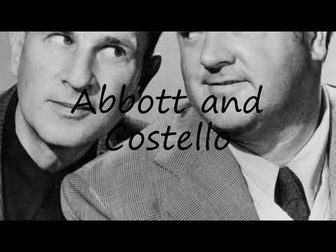 How to Pronounce Abbott and Costello?