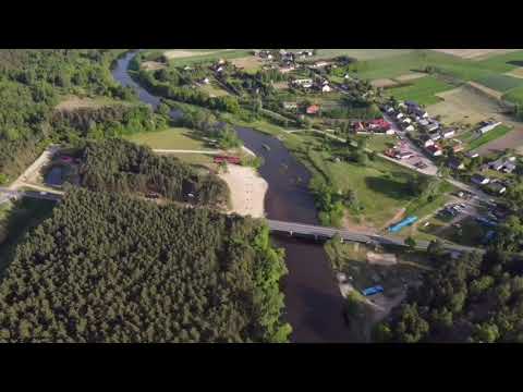 Cieksyn z lotu ptaka - Wkra