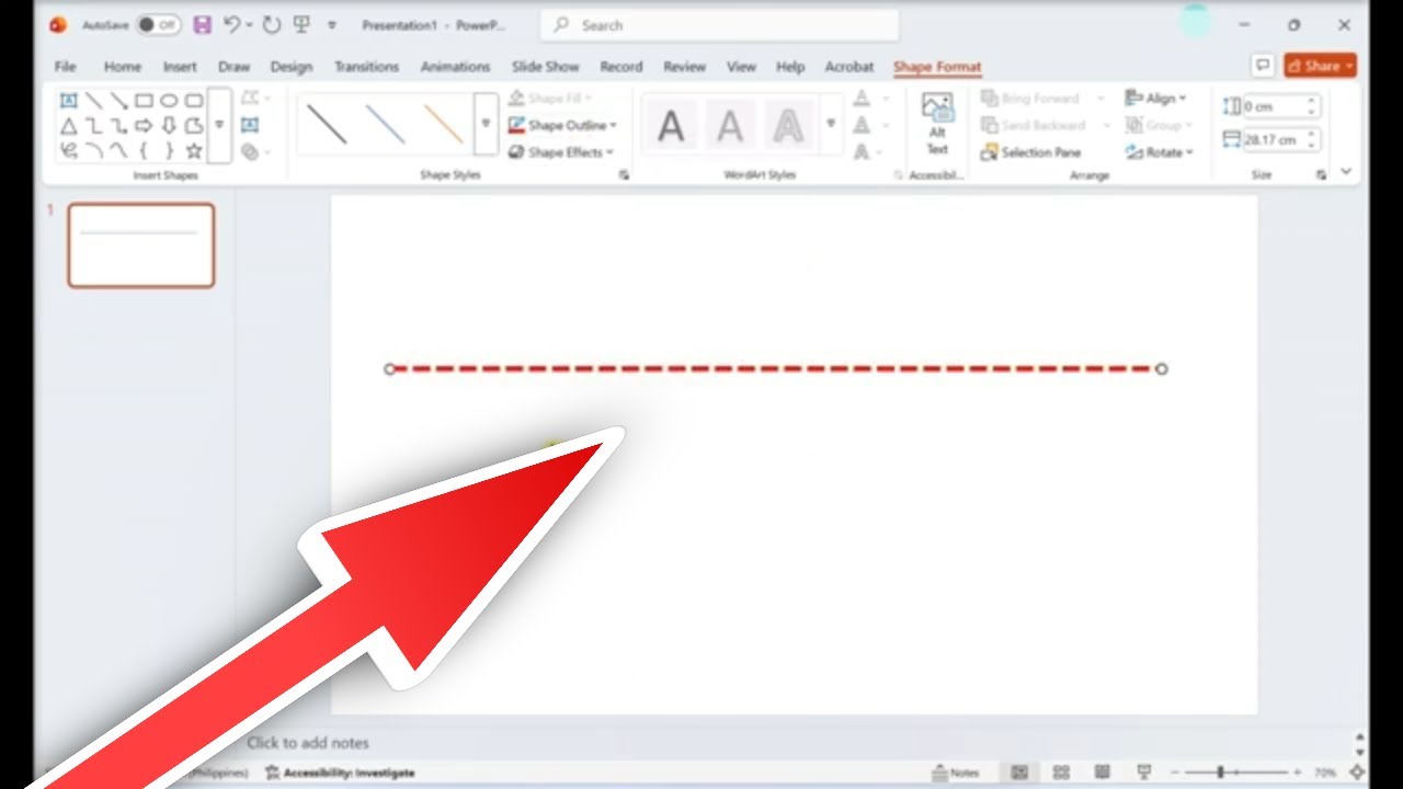 How to Insert Dotted Lines in PowerPoint (Step-by-Step)