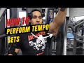 How To Do Tempo Sets