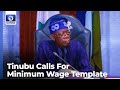 Tinubu Charges Edun On Minimum Wage Template, Senate On Strike Impact +More | Lunchtime Politics
