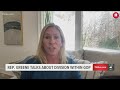 Rep. Marjorie Taylor Greene talks about division in GOP Rep. Marjorie Taylor Greene talks about division in GOP