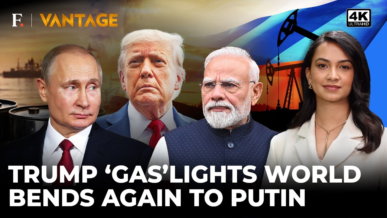 Two-Faced Trump Bows To Putin After Lecturing India on Oil; Why the Diesel Desperation? | Vantage