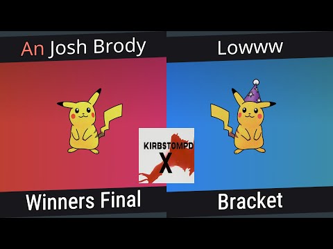 Kirbstompd X - Vanilla Singles - Josh Brody vs Lowww - Winners Final