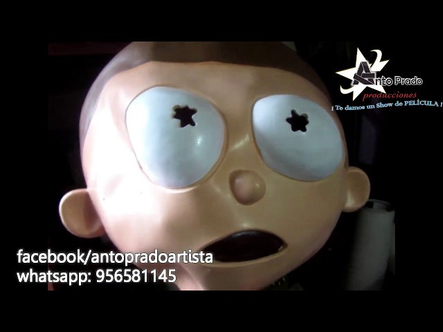 Vídeo relacionado con Rubies Máscara oficial de Rick y Morty, accesorio para disfraz de adulto
