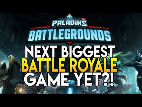 PUBG...Fortnite...NOW Paladins Battlegrounds "NEXT BIGGEST BATTLE ROYALE GAME?!" (HUGE INFO)