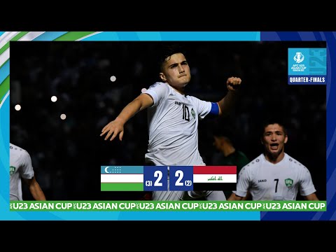 #AFCU23 - Quarter-finals | Uzbekistan 2 - 2 Iraq (3-2 PSO)