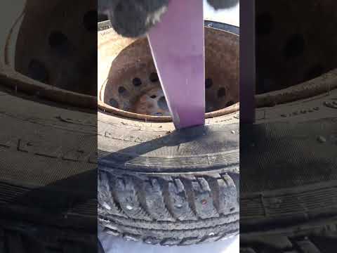 Easy Way to Get Old Tire Off a Rim #automobile