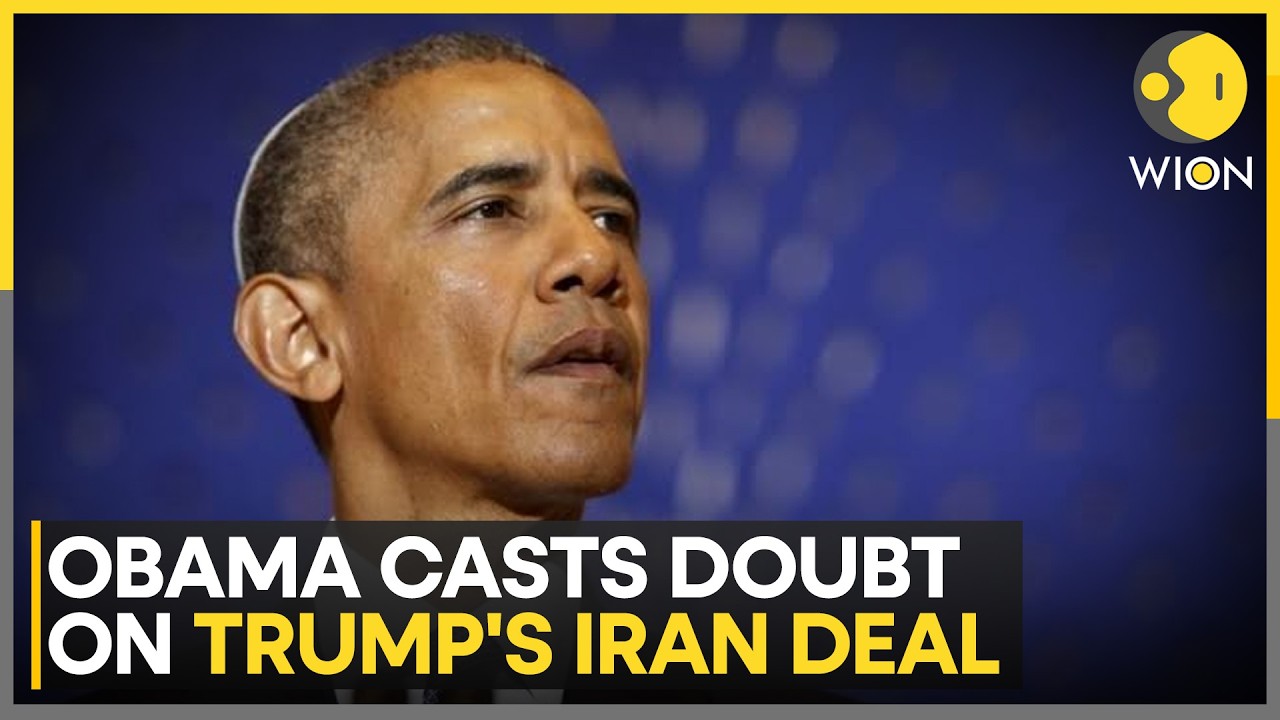 US-Iran Peace Deal: Trump’s Iran 'Breakthrough' Faces Doubt, Obama Questions Deal Claims | WION