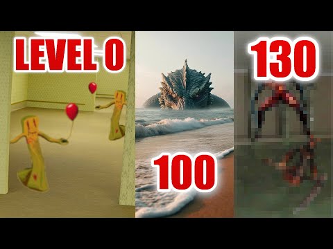 30 BACKROOMS LEVEL erklärt! (Level 100-130) | HALLOWEEN SPECIAL