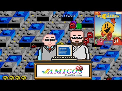 Pac-Mania Review | Commodore Amiga | Amigos: Everything Amiga Podcast 264