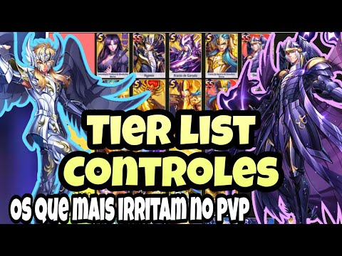Tier List Controle: Melhores Controle p/ Investir Saint Seiya Awakening