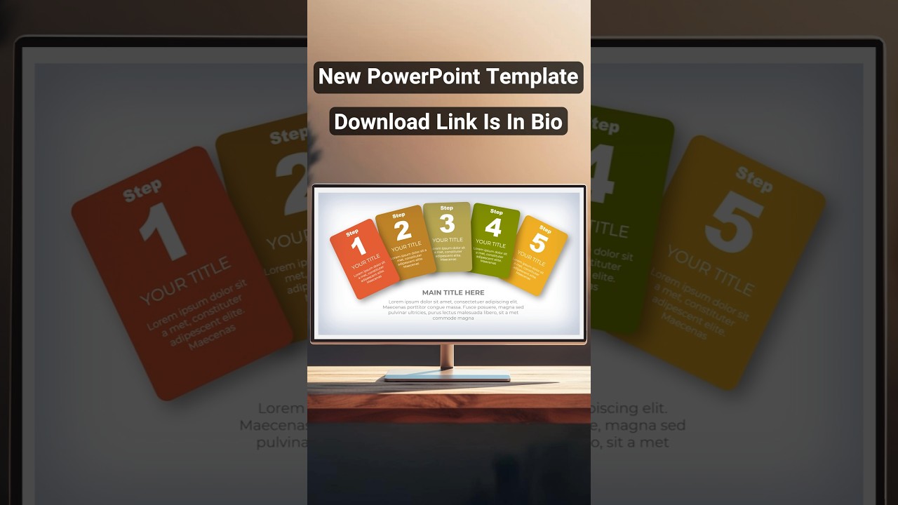 234 New PowerPoint Template, The Download Link Is In Bio #powerpoint #presentation #tutorial #ppt