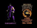 MORTAL WEEK SEMANA MORTAL MK Trilogy X MKTX UMK3 Mod By TheSergeev FINAL VERSION Rain Gameplay