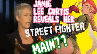 JAMIE LEE CURTIS reveals her STREET FIGHTER MAIN!! 😱😱#StreetFighter #SF6 #FGC