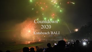 Countdown 2020 Kutabeach BALI【4K NewYear'sEve】