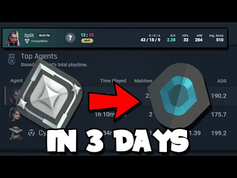 How I Ranked Up Fast In Valorant - Road To Immortal Ep.1