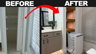 Small closet remodel - How To DIY