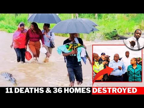 Deadly floods sweep through Limpopo: 36 homes destroyed, a child among the victims|Ramaphosa