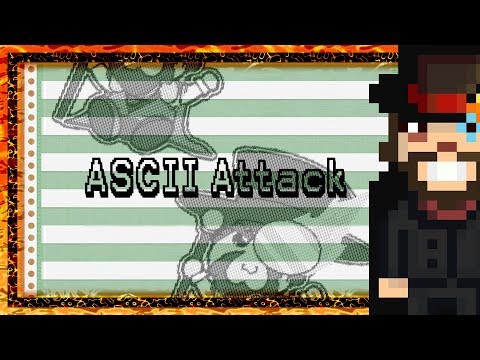 IT DOESN'T GET MUCH MORE 2D THAN THIS! - ASCII Attack