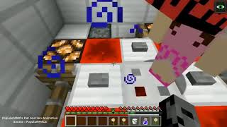 Minecraft DROPPING INTO JEN S HOUSE CUSTOM MAP