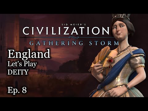 #8 Let's Play Civ 6 Victoria - England - Civilization VI Gathering Storm