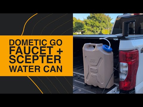 Dometic Go Hydration Faucet with Scepter Can
