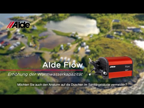 Alde Flow. Erhöhung der Warmwasserkapazität