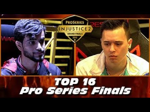 Injustice 2 - Pro Series Finals - TOP 16 feat. SonicFox, HoneyBee, Tekken Master