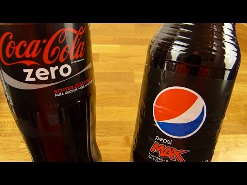 Coca Cola Zero vs. Pepsi Max