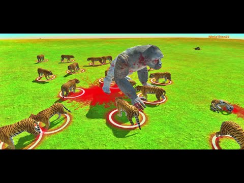 Hunt And Live Feeding of Goro The Giant  - Spooky Halloween Ep.1 - Animal Revolt Battle Simulator