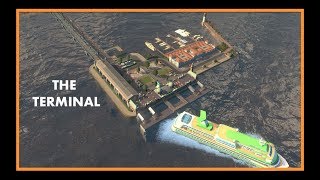 BUILDING THE NOT SO FANCY ISLAND HARBOUR | Cities Skylines