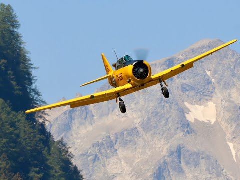 Ambri Fly In Mountain Airport   more than 120 aircraft and helicopters